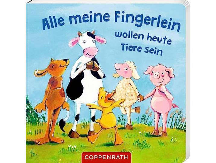 Mein liebster Fingerpuppen-Handschuh: Alle meine Fingerlein wollen heute Tiere sein: Geschenkset Buch plus Handschuh (Fühlen und die Welt begreifen)