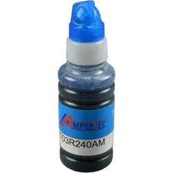 Ampertec Nachfülltinte ersetzt Epson C13T03R240 102 cyan