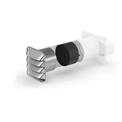 Naber E-Jal Col® Außenjalousie 125 mit Thermobox, weiß/Edelstahl 4033044