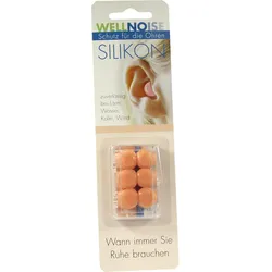 Wellnoise Ohrenstopfen Skin Blister 6 ST
