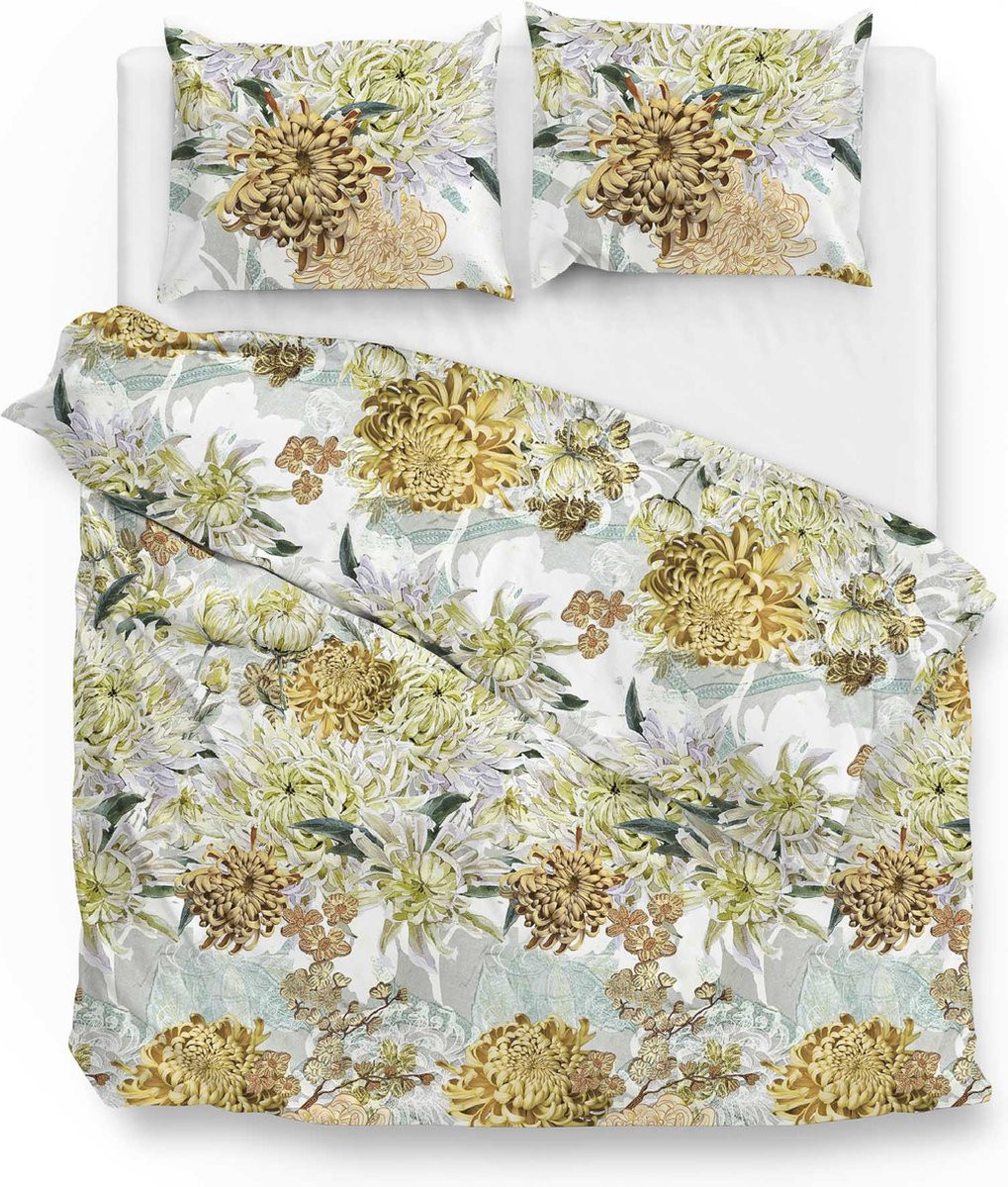 Zo!Home Marvel Dekbedovertrek - Flanel - Lits Jumeaux - 200 x 220 cm - Groen