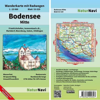 Bodensee Mitte, Sonstige von , Naturnavi, 978-3-96099-030-7