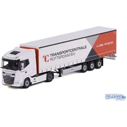 Cavallino Transportcentrale Rotterdam DAF XG Gardinenplanenauflieger 20-1370