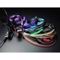 Adafruit NeoPXL8 FeatherWing für Feather M0 - 8 x DMA NeoPixels!