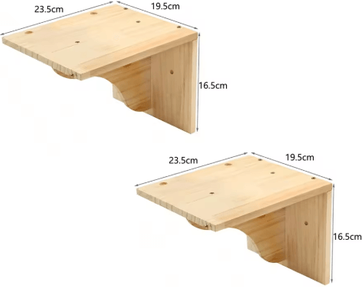 Inspire Picks Wall Mounted Cat Climbing Shelves & Steps Sisal Scratching Stairway For Cats 3
