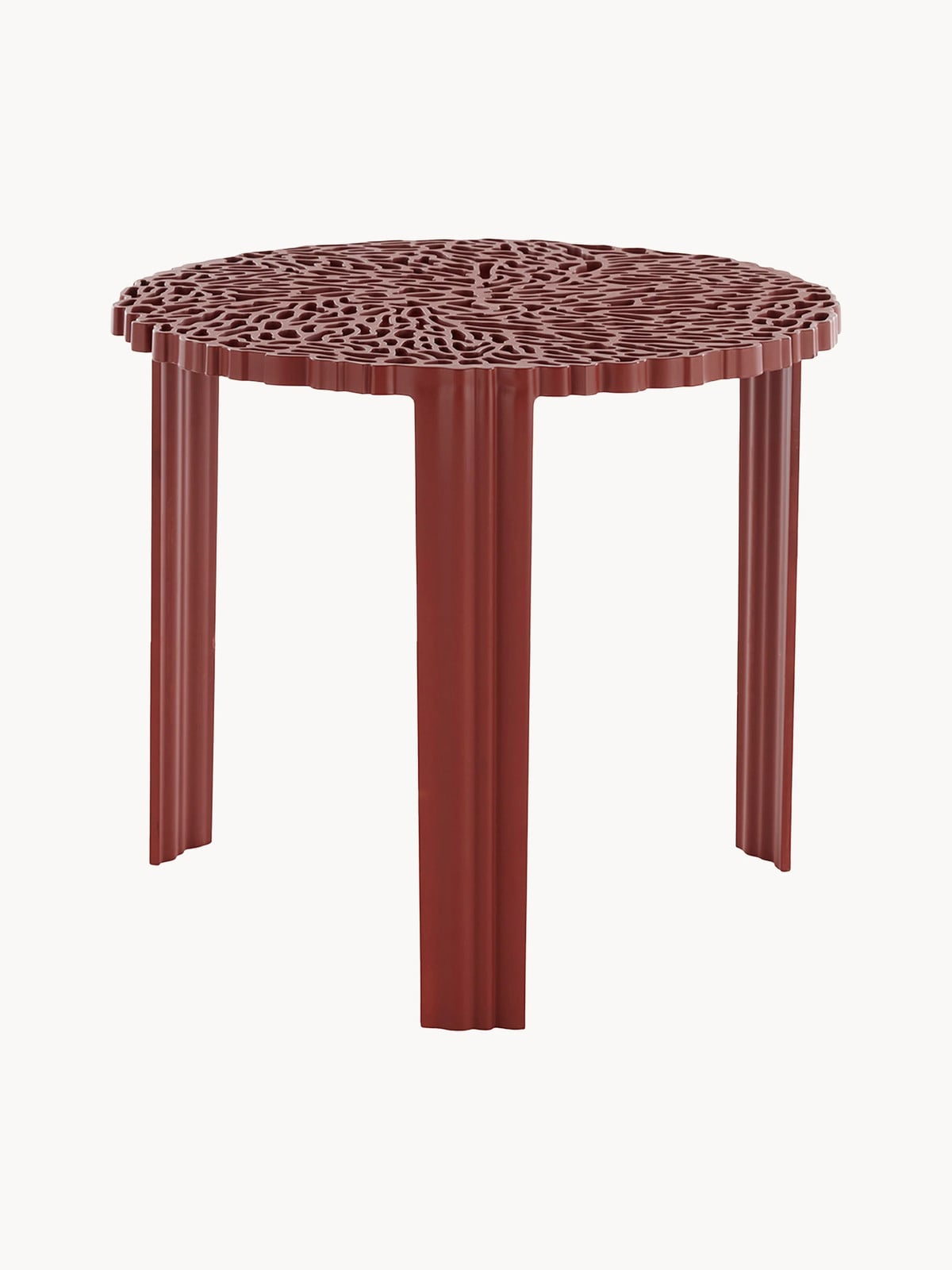 Kartell T-Table Ronde tuintafel voor volwassenen