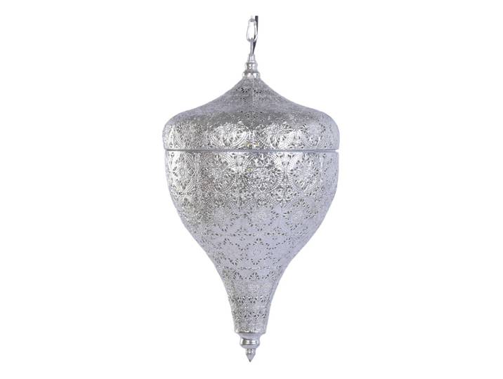 Plafonnier en acier gris 30x30x55 cm