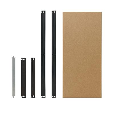 shelfplaza HOME 45x30 cm Fachboden-Set in anthrazit für HOME Schwerlastregale mit 175 kg Traglast pro Boden