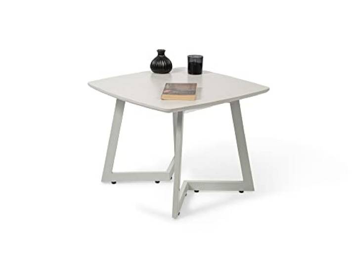 M2 Kollektion Couchtisch Tibet 1 in weiß, B/H/T = 60x46x60cm