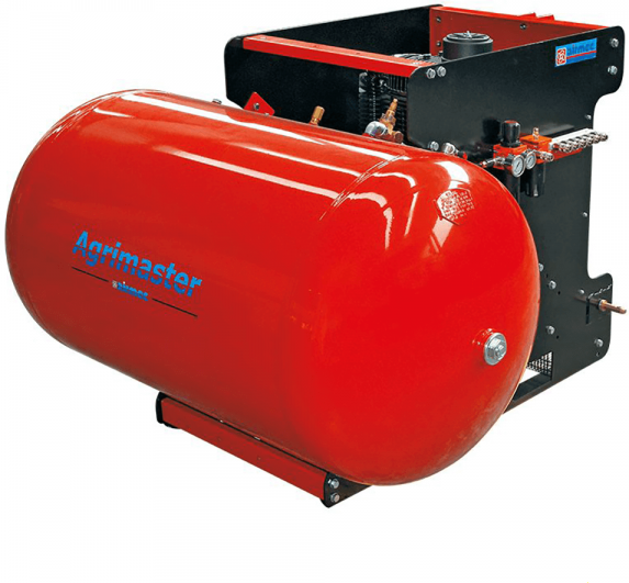Zapfwellenkompressor für Traktor Airmec Agrimaster 1000/650 mit Tank (650 Liter)