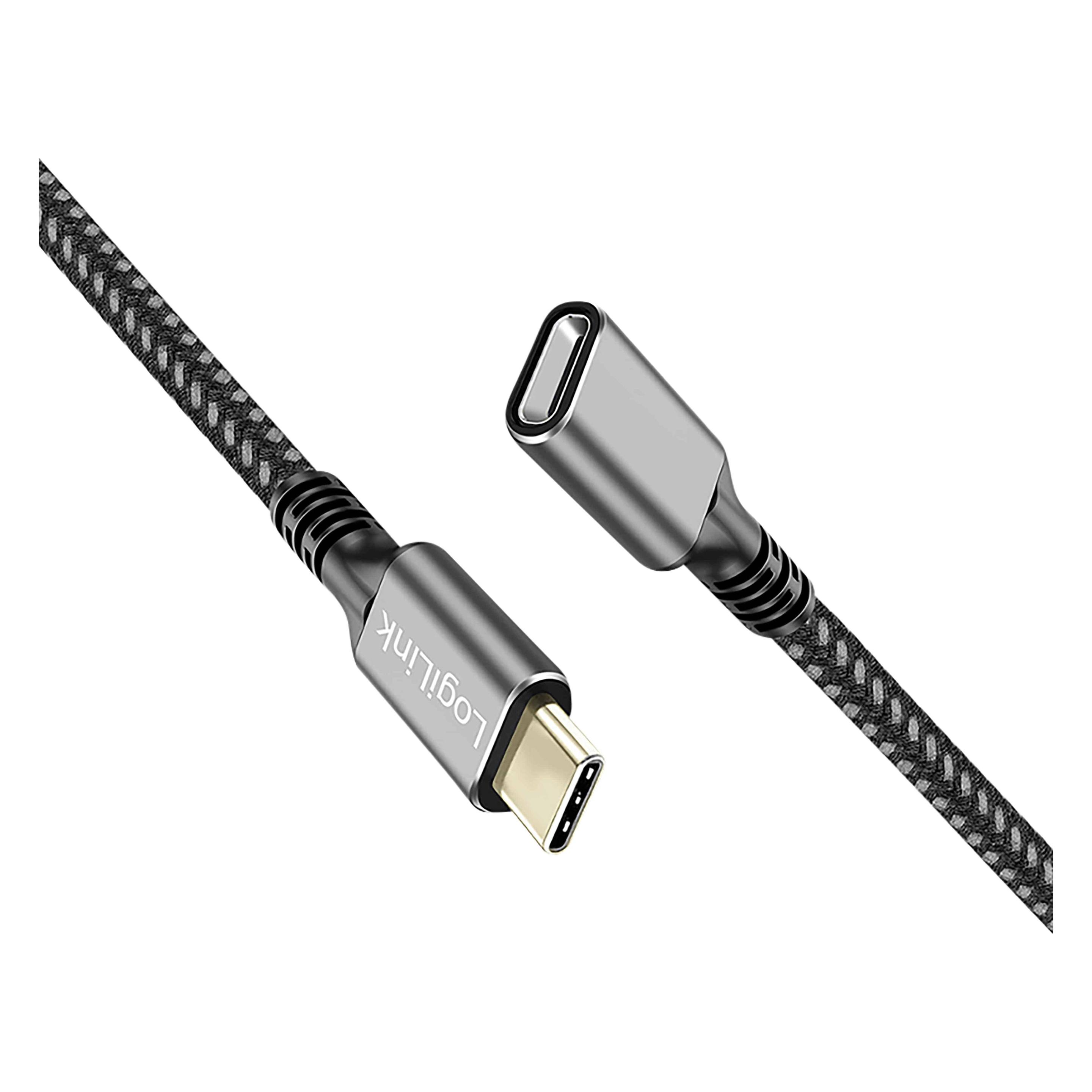 LogiLink USB C - USB C (1 m, USB 3.2 Gen 2, 100 W) (CUA0108)