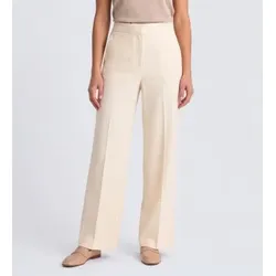 Twinset für Damen. 262TT2423 Gerade Hose aus Krepp in Beige (38), Lässig, Polyester