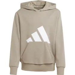 adidas BIG LOGO Hoodie Jungen | Gr. 128 | beige - beige