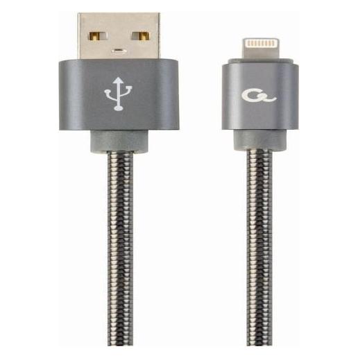 Gembird USB A - Lightning (1 m, USB 2.0) (CC-USB2S-AMLM-1M-BG)
