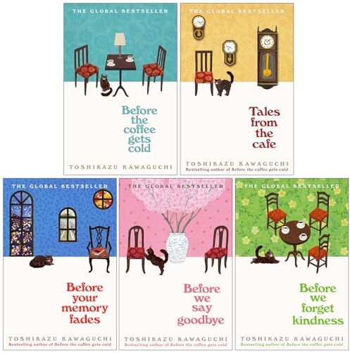 Picador Before the Coffee Gets Cold Series 5 Books Collection Set by Toshikazu Kawaguchi – Heartwarming Japanese Fiction Collection