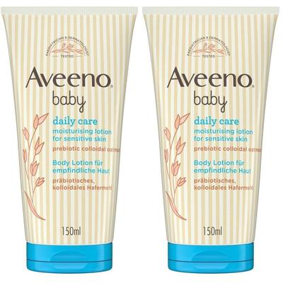 Aveeno baby daily care Bodylotion 2x 2x150 ml Lotion