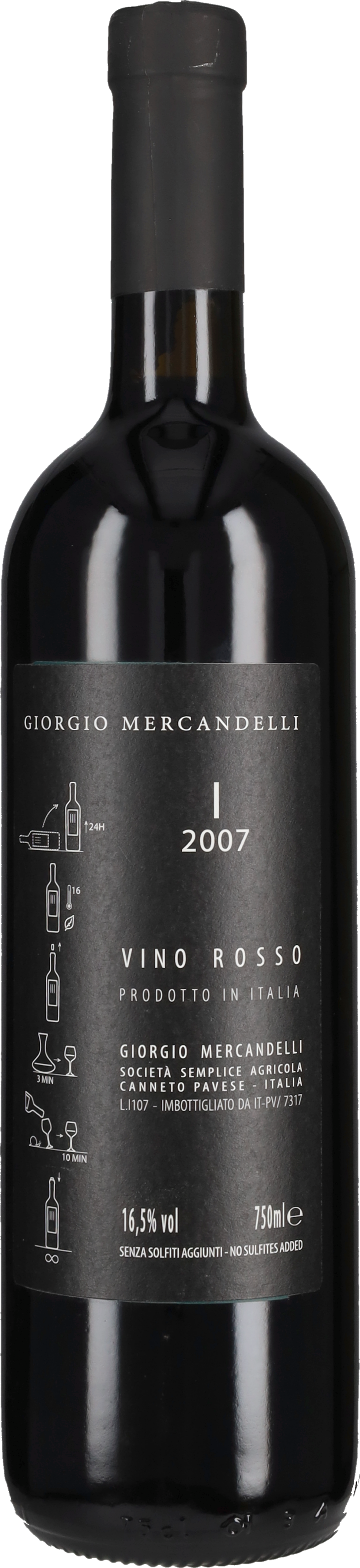 Cantina Alchemica - Giorgio Mercandelli I Giorgio Mercandelli 2007