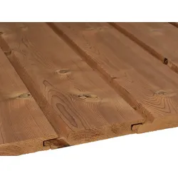 Thermofichte Fasebrett 20x142 mm, KD, Oberfläche glatt gehobelt