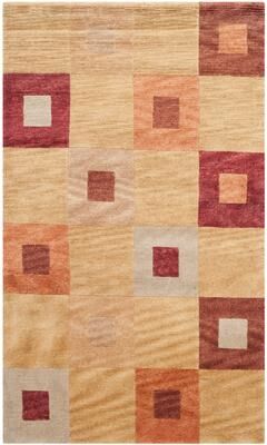 SAFAVIEH Couture Hand-knotted Tibetan Neti Modern Wool Rug