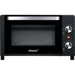 Steba KB A9 Minibackofen 1.050 W schwarz/silber
