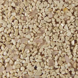 Terralith Edelsteinteppich Rosenquarz / Crema 1 qm -innen-