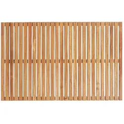 Wenko, Badteppich, Duschrost In/Outdoor Acacia (55 x 85 cm)