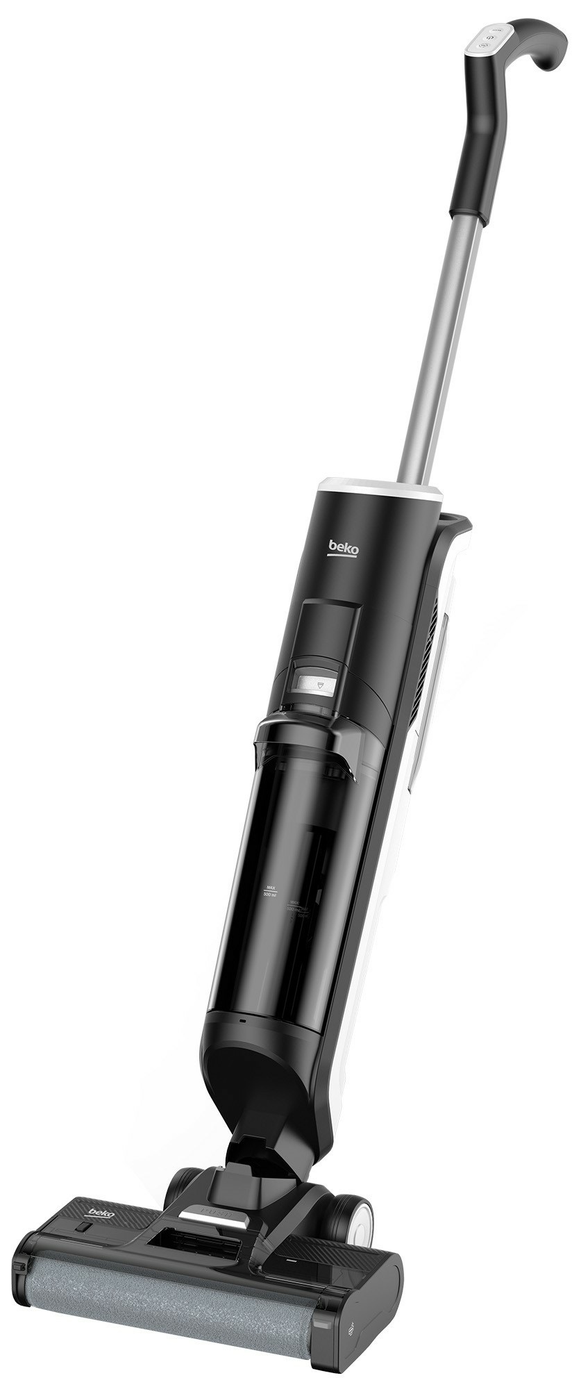 Beko VRW 80318 VB, Standstaubsauger, Beutellos, Schwarz, Weiß, 0,5 l, 0,74 l, 0,5 l