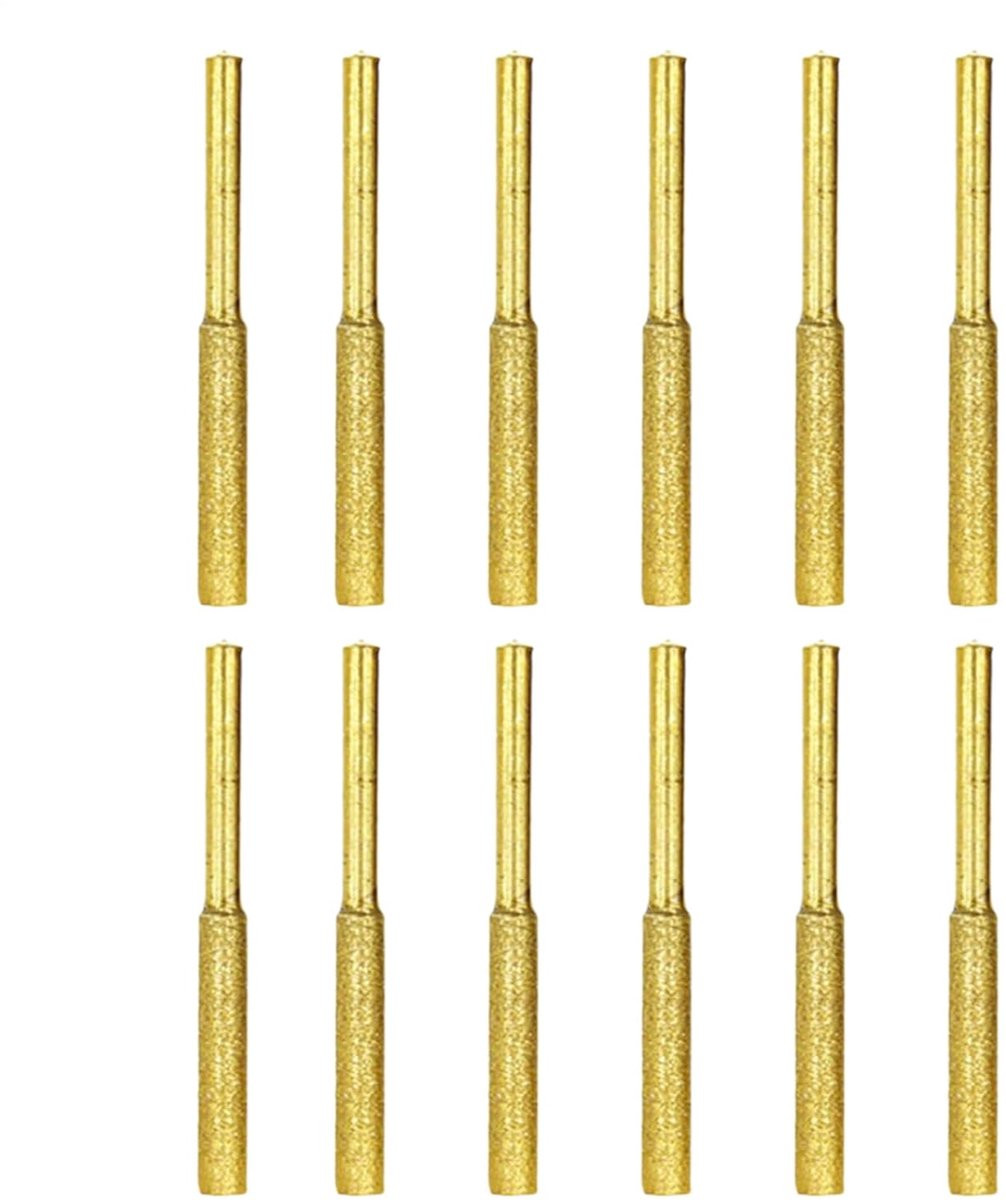 12-delige Kettingzaag Slijpset met Titanium Gecoate Bits voor het scherp maken van kettingen