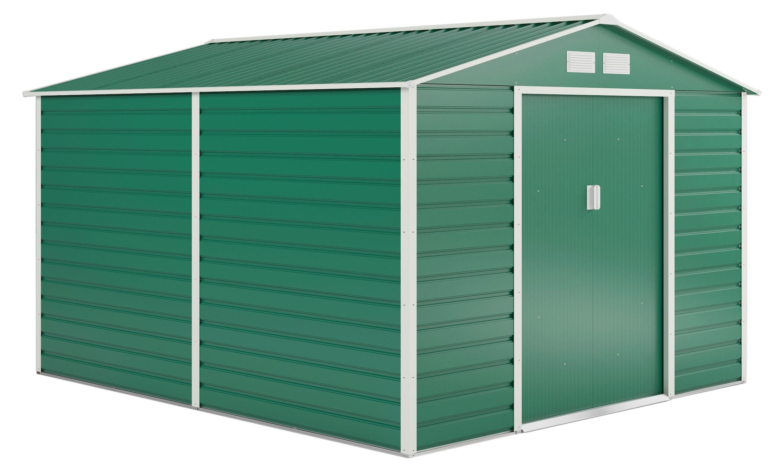 G21 Gartenhaus G21 GAH 884 - 277 x 319 cm, grün G21-63900569