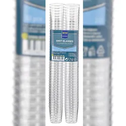 METRO Professional, Schnapsgläser, Polystyrol (PS), 2 cl, klar, 80 Stück