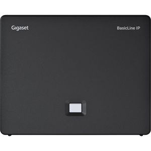 Gigaset BasicLine IP DECT-Basisstation, VoIP, Singlezellenbetrieb, bis 6 Mobilteile