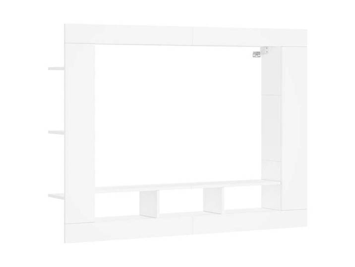 Armoire blanc - mango - 152x22x113 cm - bois d'ingénierie M2035