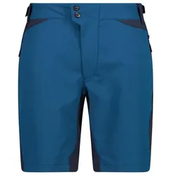 CMP Campagnolo, Herren, Velohosen, Free Bike Bermuda with Inner Mesh (46, S), Blau