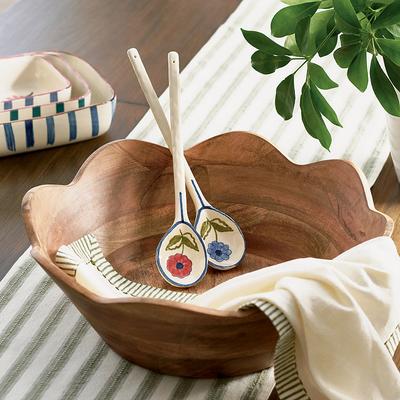 Florence Serving Spoon, Set Of Two - Grandin Road