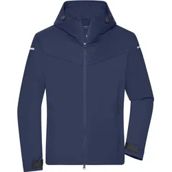 James & Nicholson Herren Outdoor Softshell Jacke Softshell-Jacke JN1180 navy M