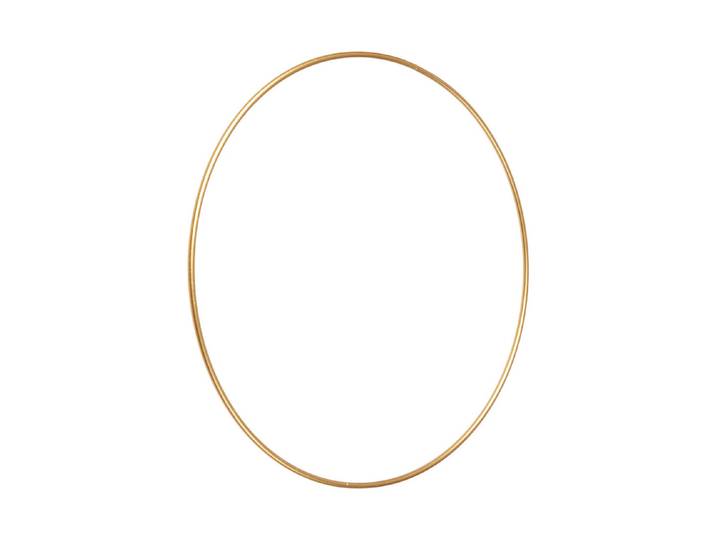 Metallring Gold ⌀ 20 cm