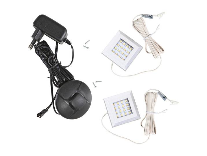 Ti'me Led-Dekoleuchte, Grau, Metall, Kunststoff, Lampen & Leuchten, Innenbeleuchtung, Dekoleuchte, Dekolampen