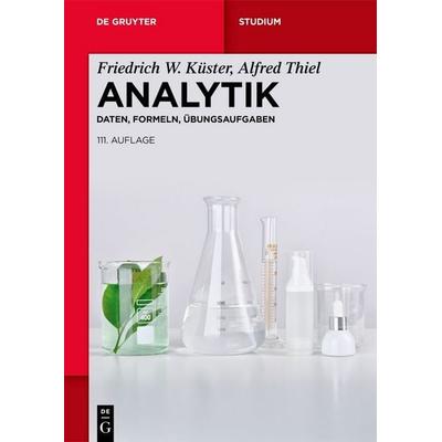 Analytik, Taschenbuch von , De Gruyter, 978-3-11-914806-1
