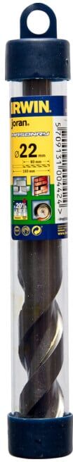 Irwin Foret à percussion incassable 22x160x95mm ; Irwin Tools (10501882)
