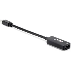 Club 3D Mini DisplayPort™ 1.4 to HDMI™ 8K60Hz M/F Adapter (HDMI), Video Adapter, Schwarz