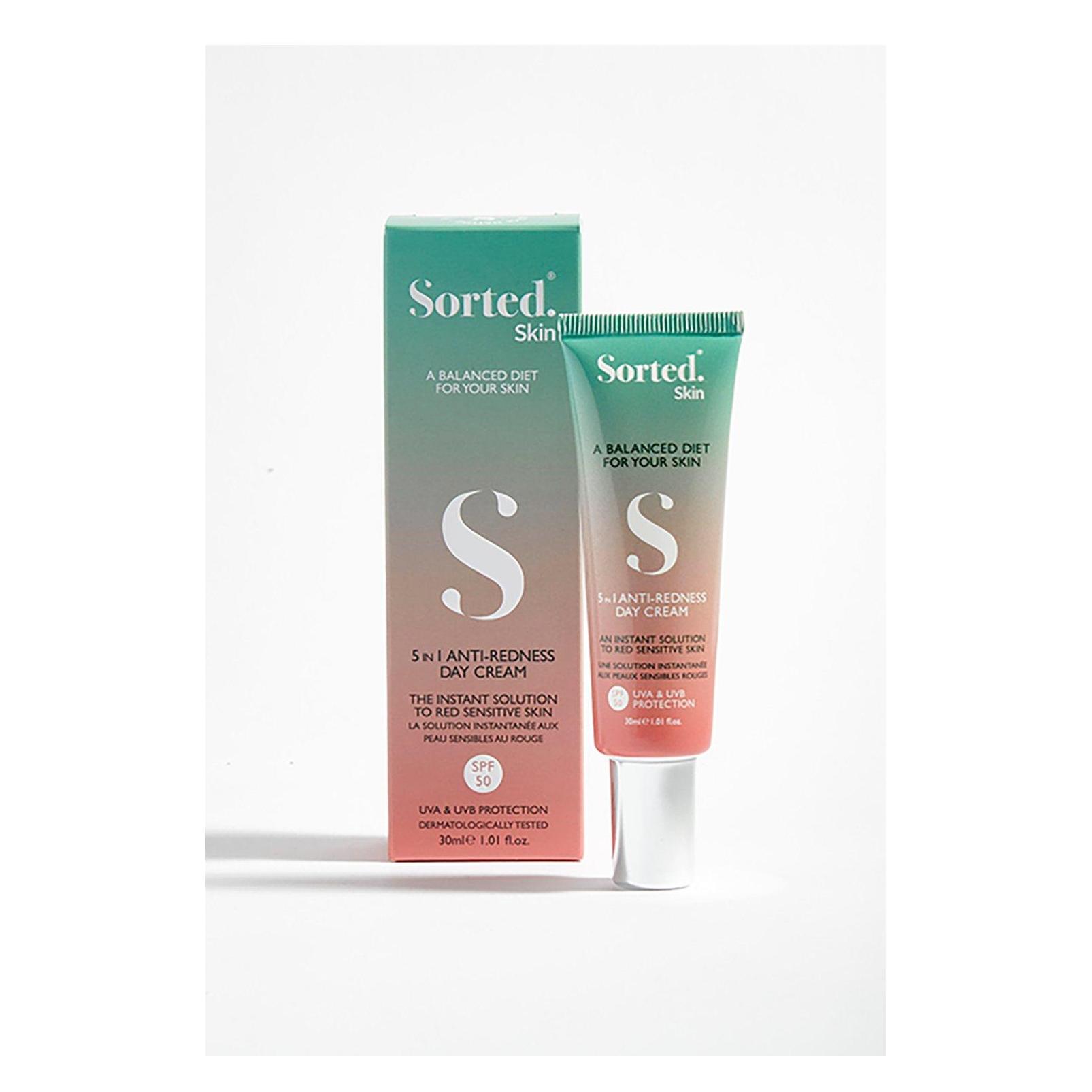 Sorted Skin 5 in 1 Anti-Redness Day Cream - SPF50 30 ml (Hellgrün, 30 ml) (493030)