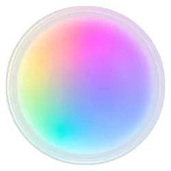 KSIX, Deckenleuchte, SmartLED Helios Deckenleuchte RGBIC weiss 40 cm 3400 lm (3400 lm)