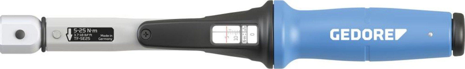Gedore Torcofix TF-SE25 momentsleutel, 5-25 Nm