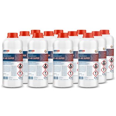 Eurolub 12x 1,5 L Kühlerschutz D-40 SUPER Kühlerfrostschutz [Hersteller-Nr. 834015]