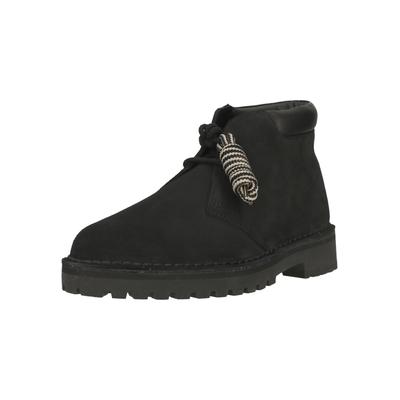 Schnürschuh CLARKS "DRST 2456 Rock", Herren, Gr. 41, schwarz, Schuhe Schnürschuh, im klassischen Design