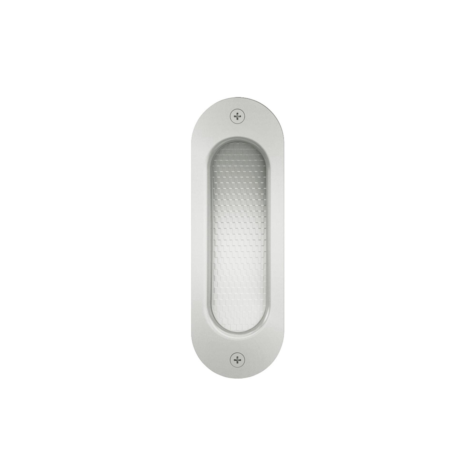 FSB Schiebetürmuschel 42 4212 blind L.120mm B.40mm Alu. 0105 ov. EL.-T. 11,5mm (0 42 4212 00000 0105)