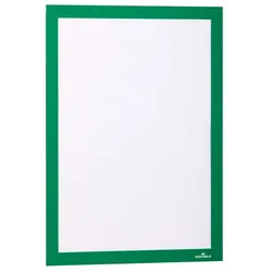 Durable 4872 05 Info-Rahmen DURAFRAME® - A4, 322 x 236 mm, grün, 2er Pack