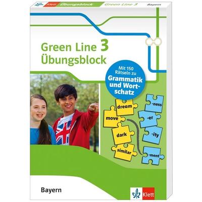 Green Line 3 Bayern Klasse 7 - Übungsblock zum Schulbuch, Taschenbuch von , Klett Lerntraining bei PONS Langenscheidt GmbH, 978-3-12-926175-0
