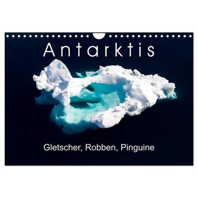 Antarktis Gletscher, Robben, Pinguine (Wandkalender 2027 DIN A4 quer), CALVENDO Monatskalender