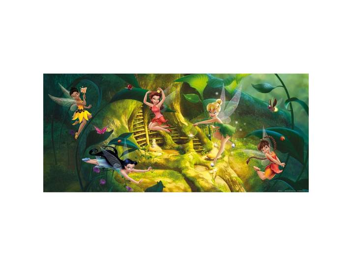 Ag Art - Poster Géant Fée Clochette L'Arbre À Poussière De Fées Disney Intisse 202x90 Cm